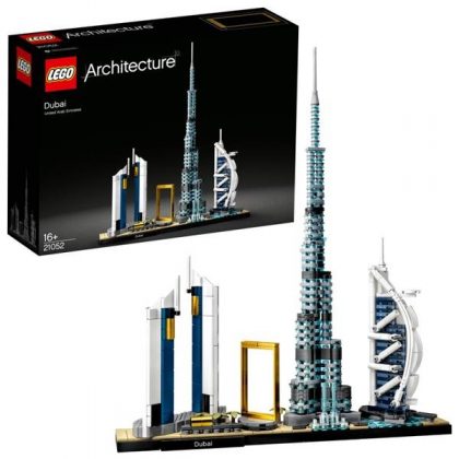 LEGO Architecture Skylines: Dubai 21052 Building Kit, Collectable Architecture Building Set for Adults (740 Pieces)