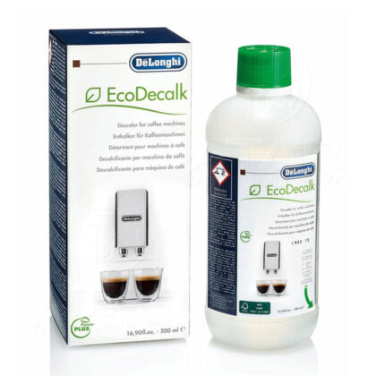 De’Longhi EcoDecalk Descaler, Eco-Friendly Universal Descaling Solution for Coffee & Espresso Machines, 16.90 oz (5 uses)